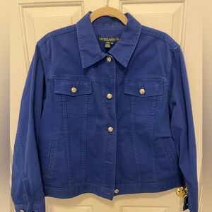 Ralph Lauren Women's Deep Blue Denim Jacket